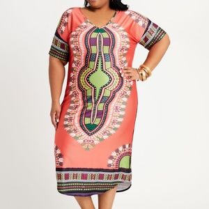 Ashley Stewart, short sleeve dress ....